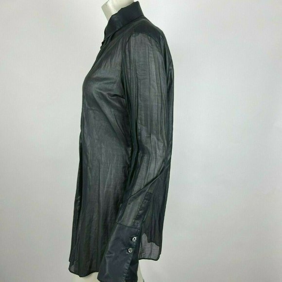 Strenesse Gabriele Strehle Button Up Blouse Top - Picture 5 of 12